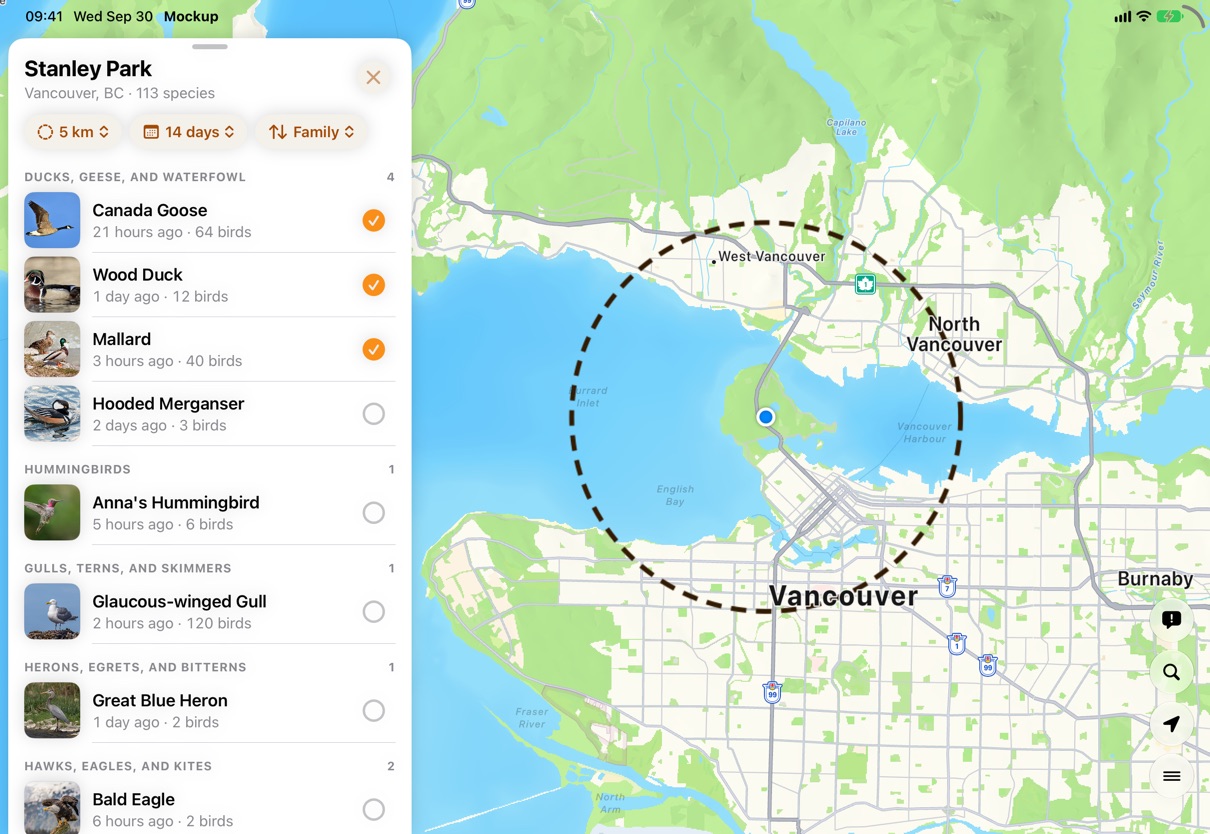iPad: Nearby